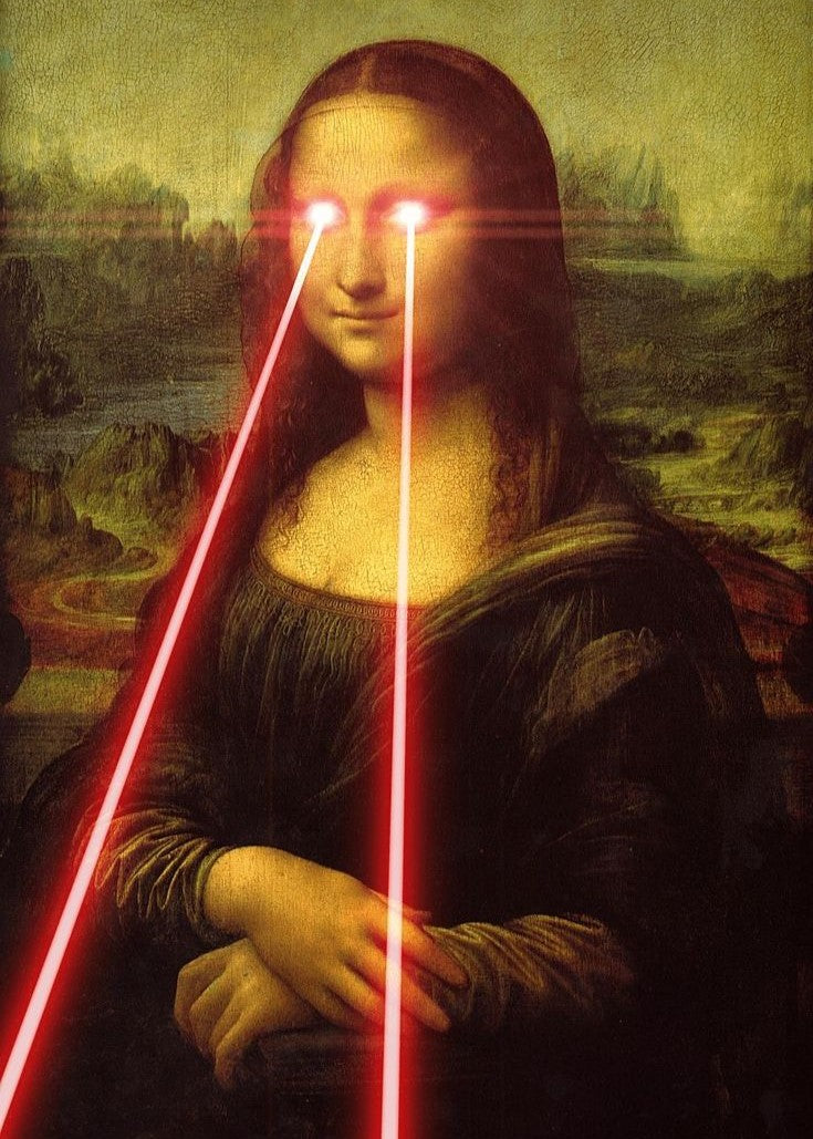 Mona Laser – Konst som bränner sig fast