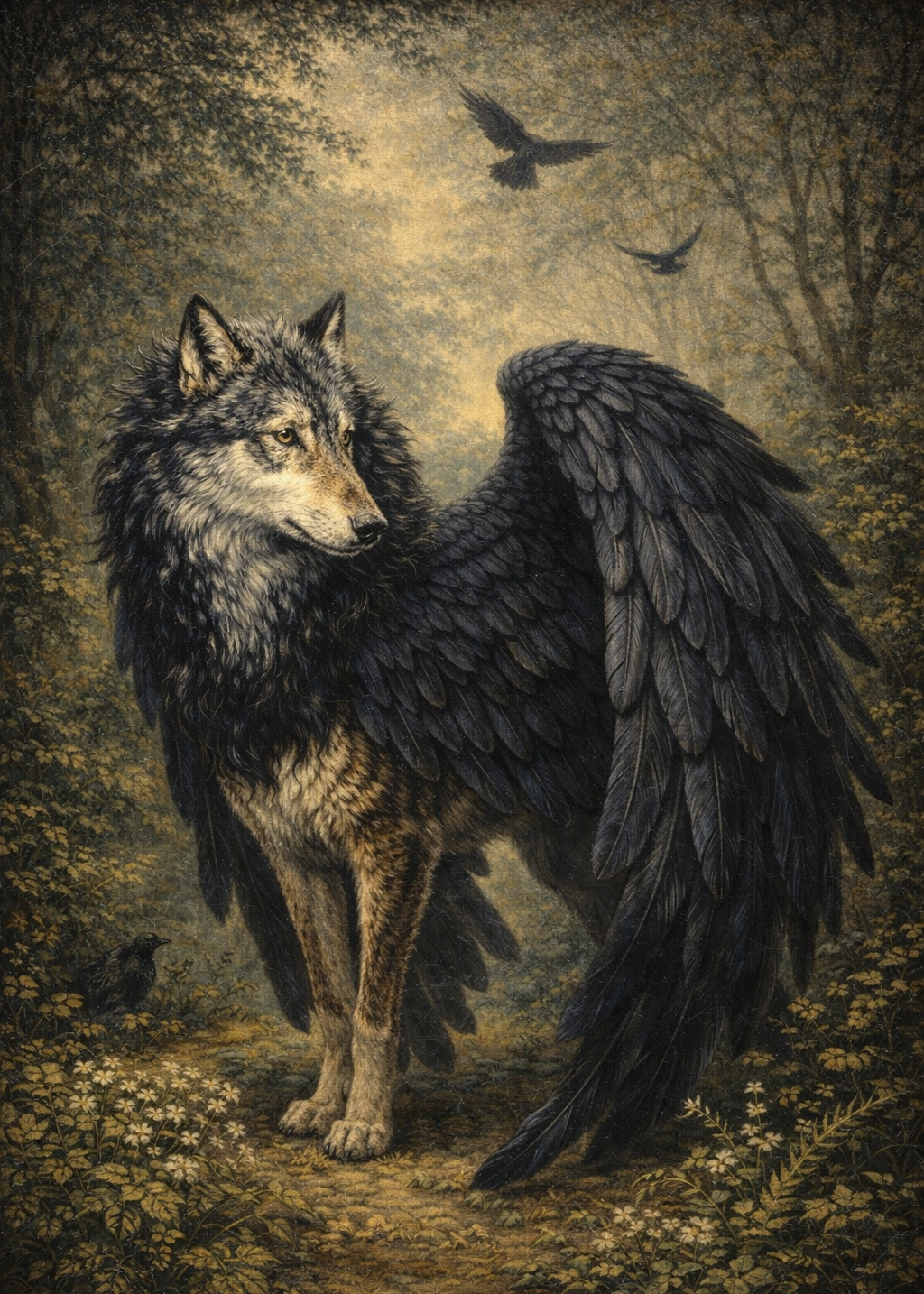 Korpskuggans varg