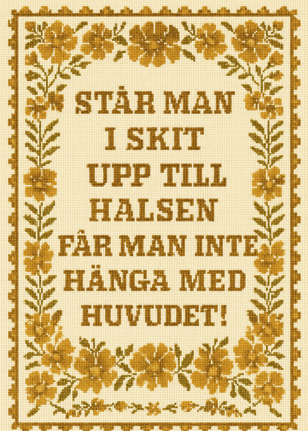 Står man i skit...
