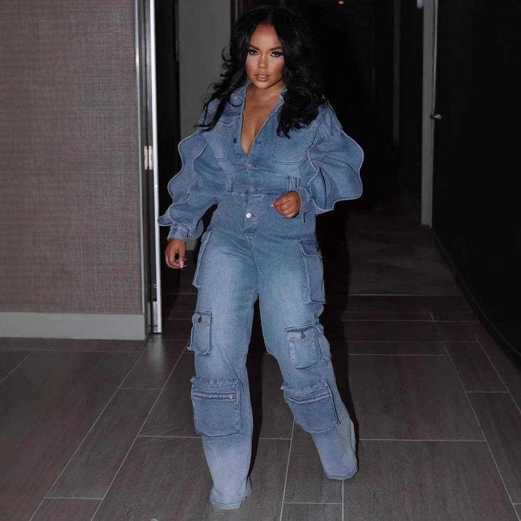 Jeansoverall