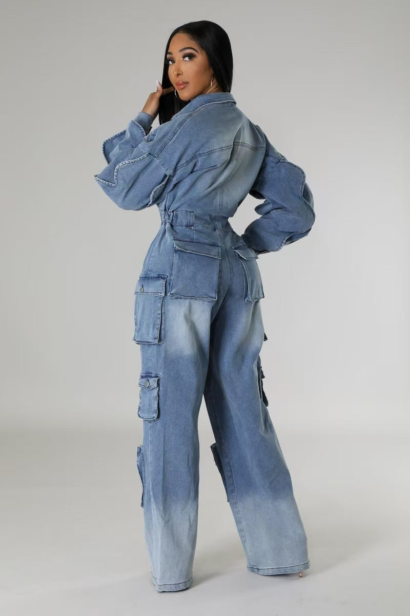 Jeansoverall