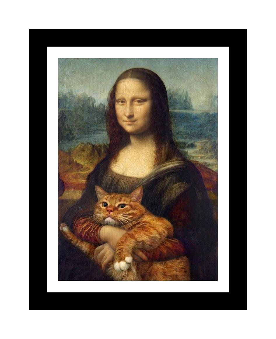 Mona Lisa the catlady