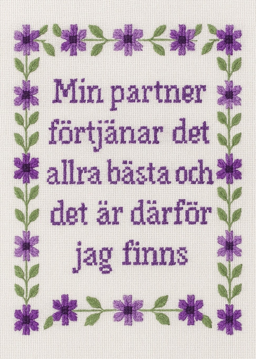 Förtjänar det bästa...