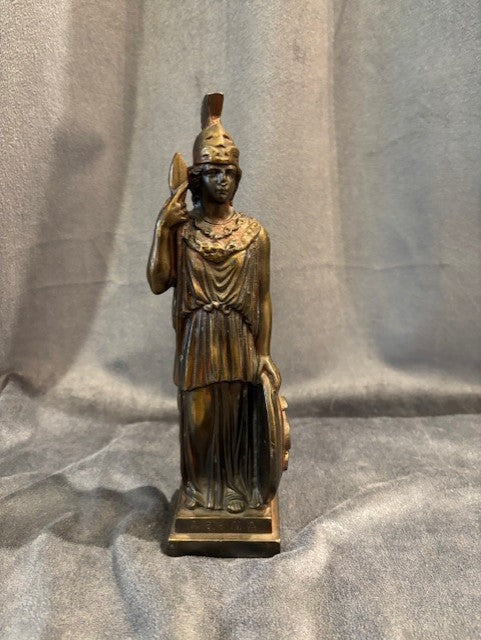 Bronsfigurer – Atena & Caryatid