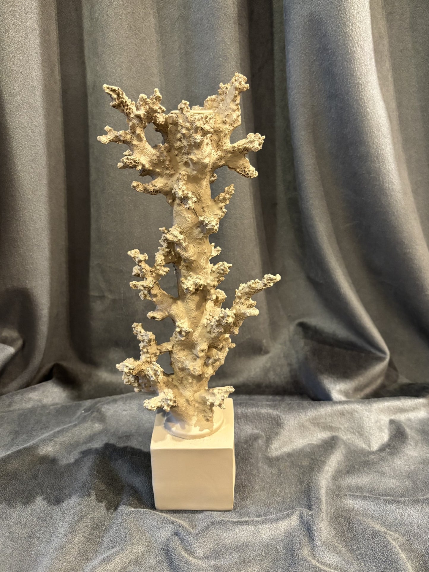 Ljusstake korall - beige