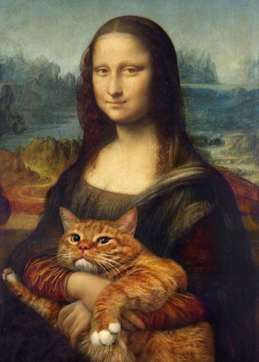 Mona Lisa the catlady