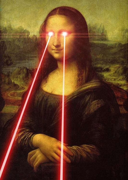 Mona Laser – Konst som bränner sig fast