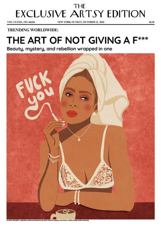 The Art of Not Giving a F*** – Illustrated Edition