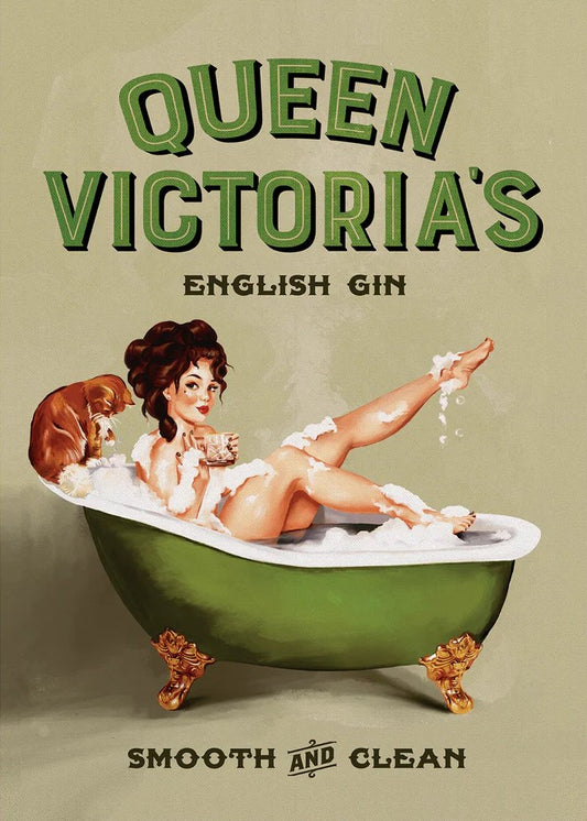 Queen Victoria’s English Gin – smooth, cheeky & vintage