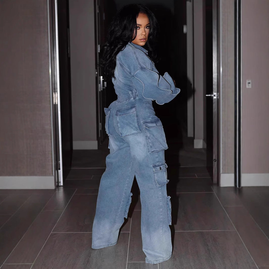 Jeansoverall