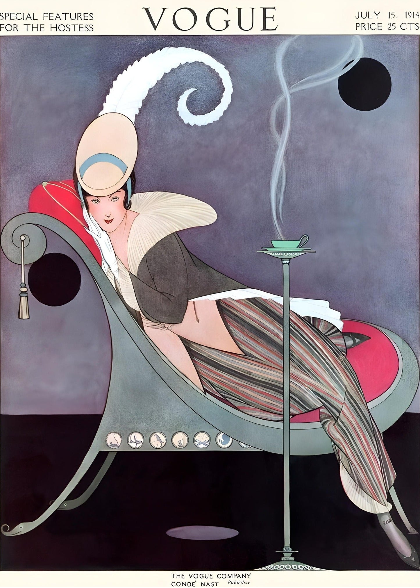 Vogue 1914 – Art Deco Lounge