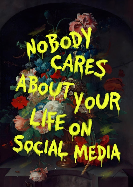 Nobody Cares – brutal ärlighet i blomsterprakt