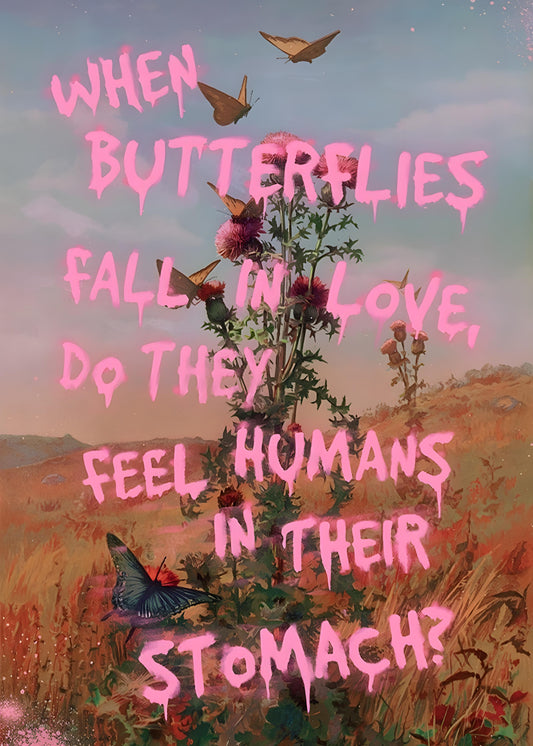 When Butterflies Fall in Love… – poetiskt och lekfullt