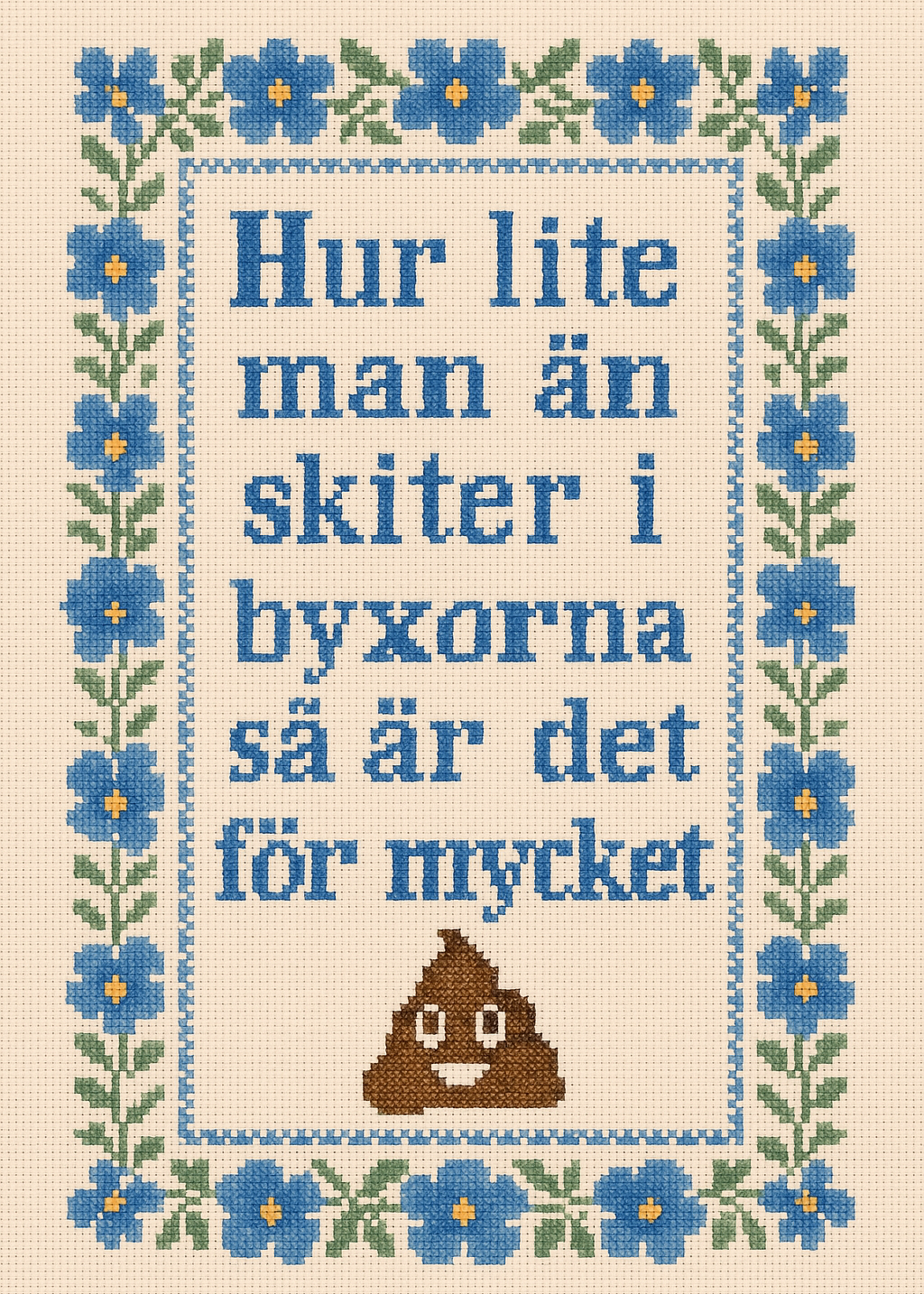 Skit i byxan