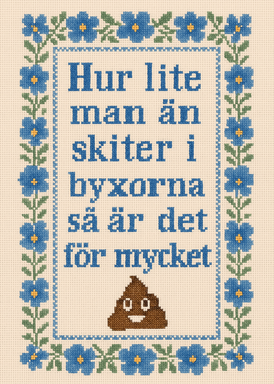 Skit i byxan